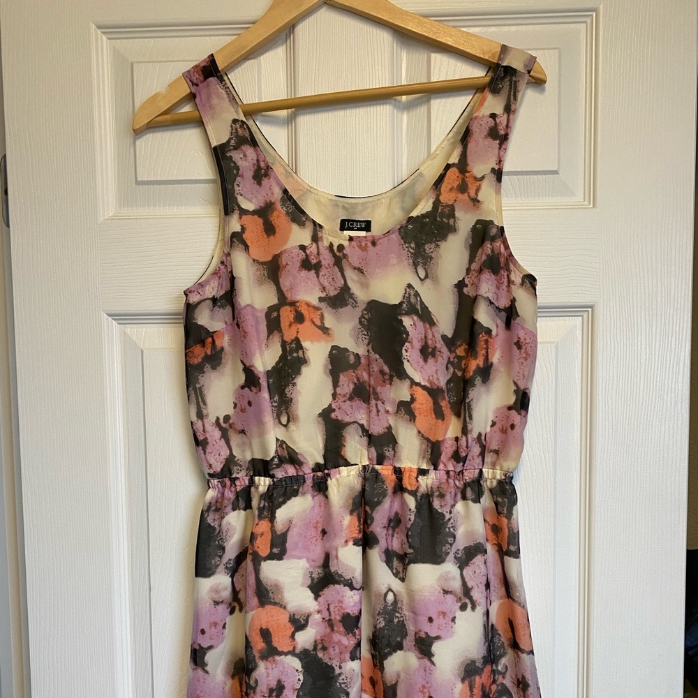 Silk J. Crew mini dress